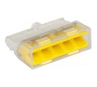 Lot de 100 connecteurs transparents 5P (70055) G