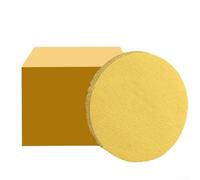 Lot de 100 disques abrasifs sans trou de 12,7 cm grain 40-800 aléatoire pour patins de ponceuse ORBIT avec forte adhérence pour bois, métal automobile (grain 400)