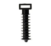 Lot de 100 embases Noires pour chevilles - Zenitech
