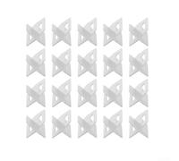 Lot de 100 entretoises pour système de nivellement de carrelage - Pour sol, mur, céramique, pierre - Antidérapant - Joint en polypropylène bleu - Aide à la construction (100 pièces de 1 mm)