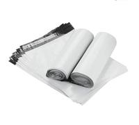 Lot de 100 Enveloppes d'Expédition Autocollantes Emballage Colis Envoi Colis - 500 x 600 mm - Avec Fermeture Autocollante - 50 x 60 cm - En Plastique Opaque - Pour Vêtements et Textiles
