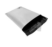 Lot de 100 Enveloppes pochettes d'expédition plastiques blanches opaques A5 170 x 240 mm 50 microns. 17x24 cm Enveloppe fine 5g, légère, solide, inviolable et imperméable.