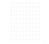 Lot de 100 étiquettes pour plantes en acrylique imperméables de 5,9 x 9,5 cm transparentes en forme de T inscriptibles avec marqueur pour légumes, fleurs, herbes, serre, jardin pour décoration (2)