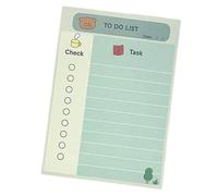 Lot de 100 feuilles de notes autocollantes motif lapin avec 6 animaux pour employés de bureau, étudiants