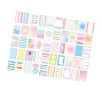 Lot de 100 feuilles de papier multi-usage pour journal intime décoratif pour prise de notes quotidienne, gribouillage, dessin, réunion