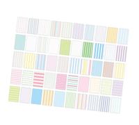 Lot de 100 feuilles de papier multi-usage pour journal intime décoratif pour prise de notes quotidienne, gribouillage, dessin, réunion
