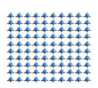Lot de 100 goutteurs à pression réglables compatibles avec les tubes d'irrigation standard de 3,5 à 10,2 cm (8 L)