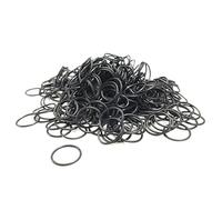 Lot de 100 joints toriques ronds en caoutchouc NBR - 6 mm x 4 mm x 1 mm - Pour robinet, évier, vidange de douche, tuyau hydraulique