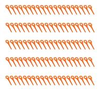 Lot de 100 Lames de Rechange en Plastique - pour Tondeuse à Batterie 20V FX-E1RT20 - Original A264