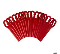 Lot de 100 Lames de Rechange pour Coupe-Bordures Einhell,Lames Plastique Einhell sans Fil