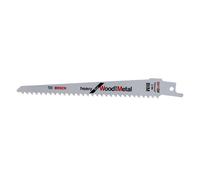 Lot de 100 lames de scie sabre S 611 DF BOSCH Heavy pour bois et métal
