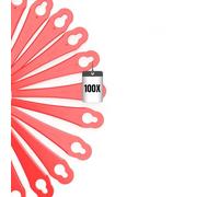 Lot de 100 lames en plastique pour coupe-bordures sans fil Florabest FAT 18 B3 - LIDL IAN 273039