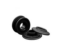 Lot de 100 oeillets à clipser pour bâche à bulles ou autres types de bâches - Noir -