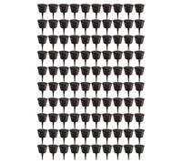 Lot De 100 Paniers À Engrais En Plastique Avec Couvercle, Pour Plantation D'orchidées Succulentes, Bonsaï, Petite Taille, Avec Couvercle