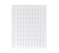 Lot de 100 pastilles adhésives double face - Transparent - Amovibles - Sans trace, pour verre, bois, métal, plastique
