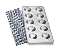 Lot de 100 pastilles de test DPD 3 pour mesurer le chlore total, le chlore lié dans l'eau de la piscine - Convient pour PoolLab et autres photomètres portatifs