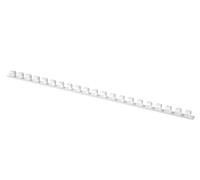 Lot de 100 peignes de reliure A4 14 mm (115 feuilles) - Blanc - Présentation/Anneaux de type 21 - Spirale - Matériau : plastique - Couleur : blanc - Format A4 - Taille : 14 mm