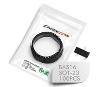 (Lot de 100 pièces) Chanzon BAS16 SMD diodes à commutation rapide petit signal haute vitesse 150mA 75V SOT-23 (SOT-23-3) 150 mA 75 Volt (marquage A6)
