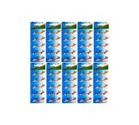 Visiodirect Piles bouton AG1 LR621 - Lot de 100