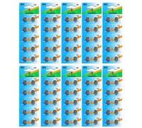 Visiodirect Piles bouton AG13/LR44 - Lot de 100