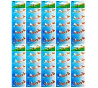Lot de 100 Piles bouton plates type AG3 1,5V compatibles 392 / LR41 / SR41SW - Visiodirect -