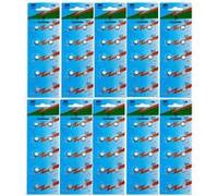 Visiodirect Piles bouton AG4/G4 1,5 V - Lot de 100