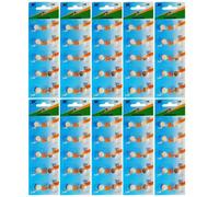 Lot de 100 Piles bouton plates type AG7/G7 1,55V compatibles LR927 395 - Visiodirect -
