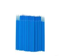 Lot de 100 pinceaux de peinture jetables pour retouche de voiture, stylos applicateurs à pointe fine pour réparation de bosses, loisirs créatifs et modélisme, kit d'outils en plastique anti-goutte