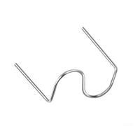 Lot de 100 recharges d'agrafeuse à chaud en acier inoxydable pour pare-chocs de voiture Fender Kit de réparation en plastique 0,6 mm 0,8 mm Formes assorties (I)
