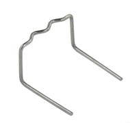 Lot de 100 recharges d'agrafeuse à chaud en acier inoxydable pour pare-chocs de voiture Fender Kit de réparation en plastique 0,6 mm 0,8 mm Formes assorties (C)