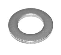 Lot de 100 rondelles M7 en acier inoxydable V2A 7,4 x 14 x 1,6 mm en acier inoxydable A2 VA, DIN 125, ISO 7089 - Forme A