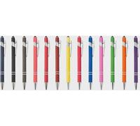 Lot de 100 stylos en métal avec stylet gravé au laser - Cadeau promotionnel