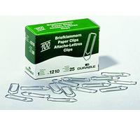 Lot de 100 trombones de bureau Durable, galvanisées, 32 mm