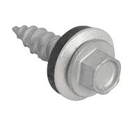 Lot de 100 vis Forgefix 6,3 mm x 25 mm à tête hexagonale FORTFHT6325 TechFast, pour tôle et bois