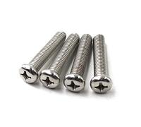 (Lot de 100) Vis M2x10mm Phillips en acier inoxydable 304 pour machine métrique