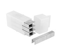 Lot de 1000 agrafes de type A de 12 mm, idéales pour la fixation et l'assemblage dans des projets de bricolage ou des travaux électriques