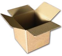Lot de 1000 boîtes carton (n°1a) format 140x140x140 mm