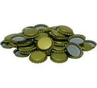 Lot de 1000 Capsules Or uNGESTANZT 26 mm pour Vous-mÊME, pour bRASSER Votre Propre bIÈRE kA26 Neuf