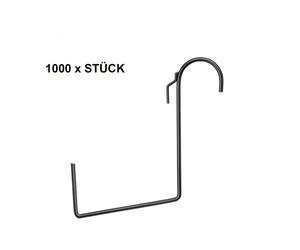 Lot de 1000 Crochets de Fixation pour Jardinière DRTC500 DRT500