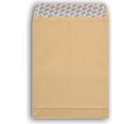 Lot de 1000 enveloppes kraft arme 130g à soufflets c4