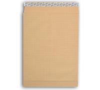 Lot de 1000 enveloppes kraft arme 130g à soufflets e4