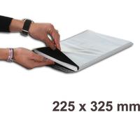 Lot de 1000 enveloppes plastiques blanches opaques fb02 - 225x325 mm