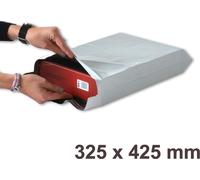 Lot de 1000 enveloppes plastiques blanches opaques fb04 - 325x425 mm