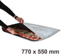 Lot de 1000 enveloppes plastiques blanches opaques fb08 - 770x550 mm