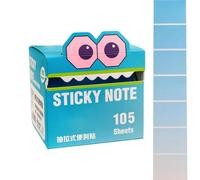 Lot de 105 feuilles de notes adhésives transparentes avec un dégradé