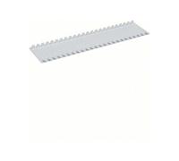 Lot de 10x Obturateur en bande pour coffrets vector IP55 12 modules RAL 7035 gris clair (VZ415)