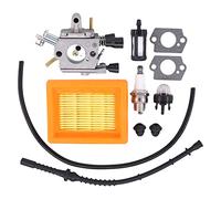 Lot de 11 carburateurs avec filtre à air et tuyau de carburant pour Stihl Zama