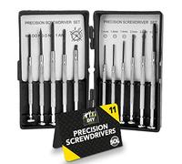 Lot de 11 tournevis de précision | Petit jeu de tournevis | Mini tournevis pour lunettes | Ensemble de tournevis de montre | Ensemble de tournevis pour ordinateur portable | Ensemble de tournevis