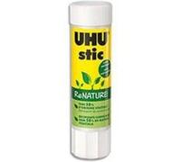 Lot de 12 Bâtons de colle 21g Renature biologique 58% de matières premières d'origine végétale, 100% recyclable G