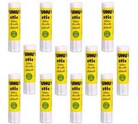Lot de 12 Bâtons de Colle Blanche 21g - Uhu